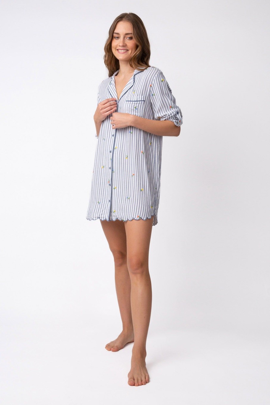 Wholesale Build Me Up Buttercup Nightshirt Robes & Gowns