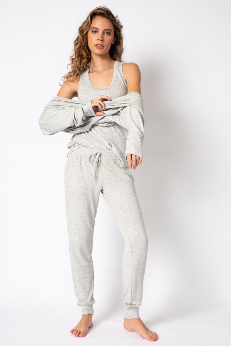 Wholesale Jammie Essentials 3-Piece Lounge Set Pj Sets