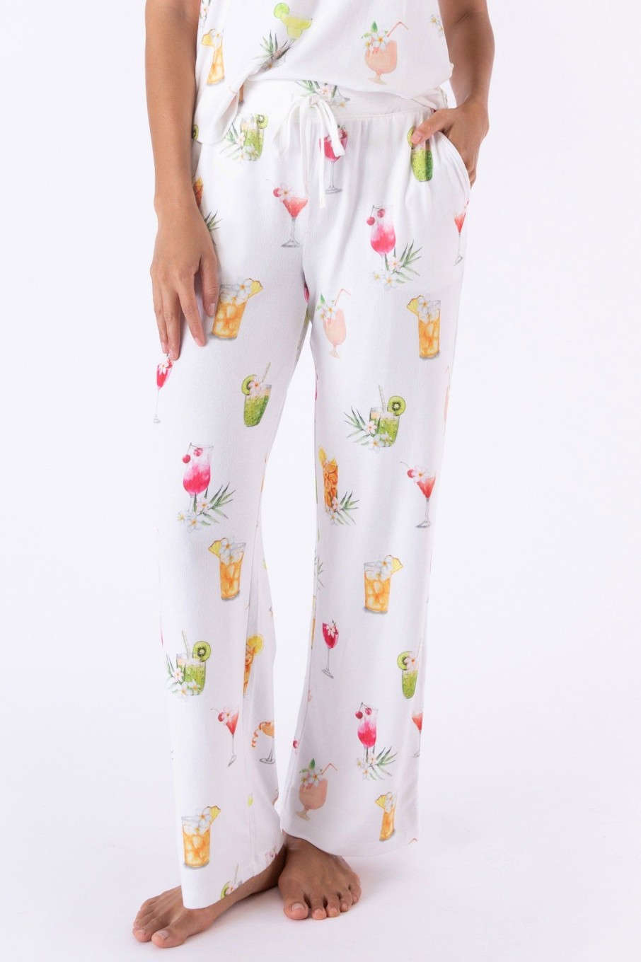 New Sippin' On Sunshine Lounge Pant Bottoms