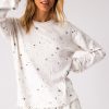 Wholesale Peachy Party Long Sleeve Top Tops