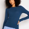 Best Reloved Rib Long Sleeve Top Tops