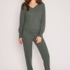 New Textured Essentials Lounge Set Pj Sets