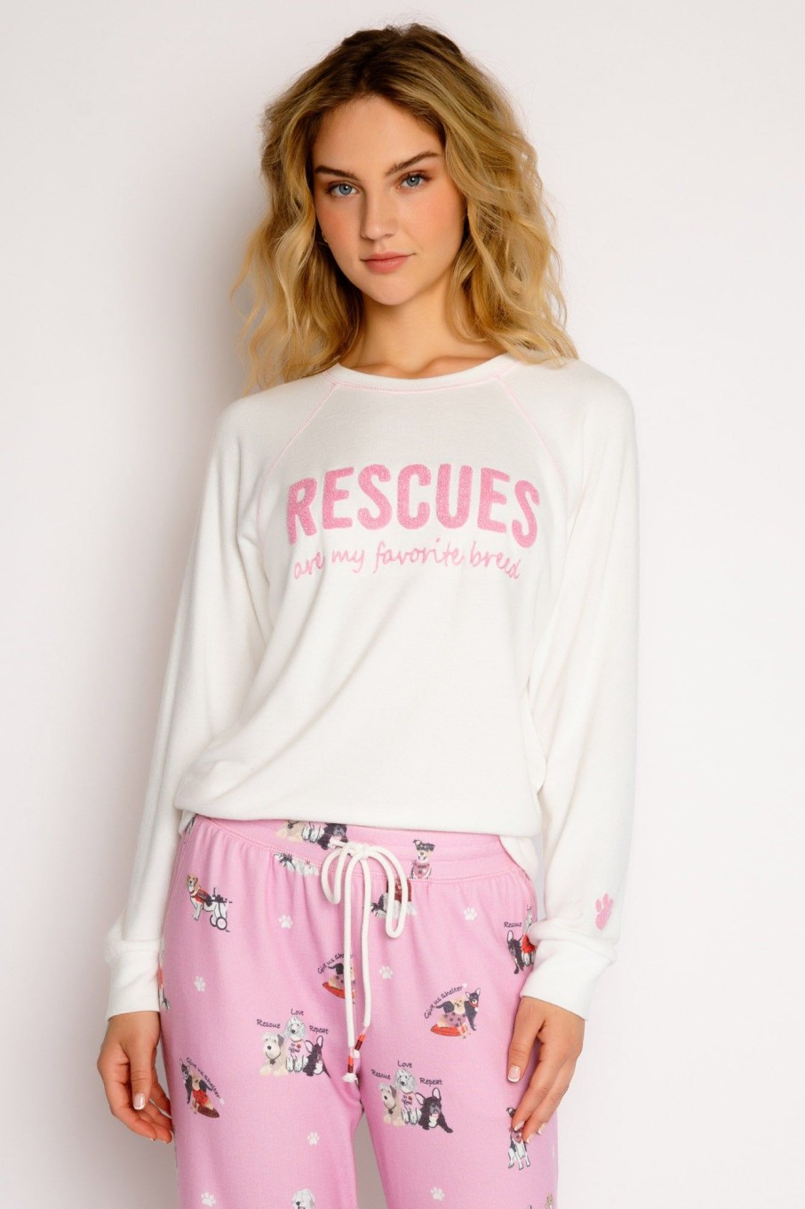 Best Rescues Are My Favorite Breed Long Sleeve Top Tops