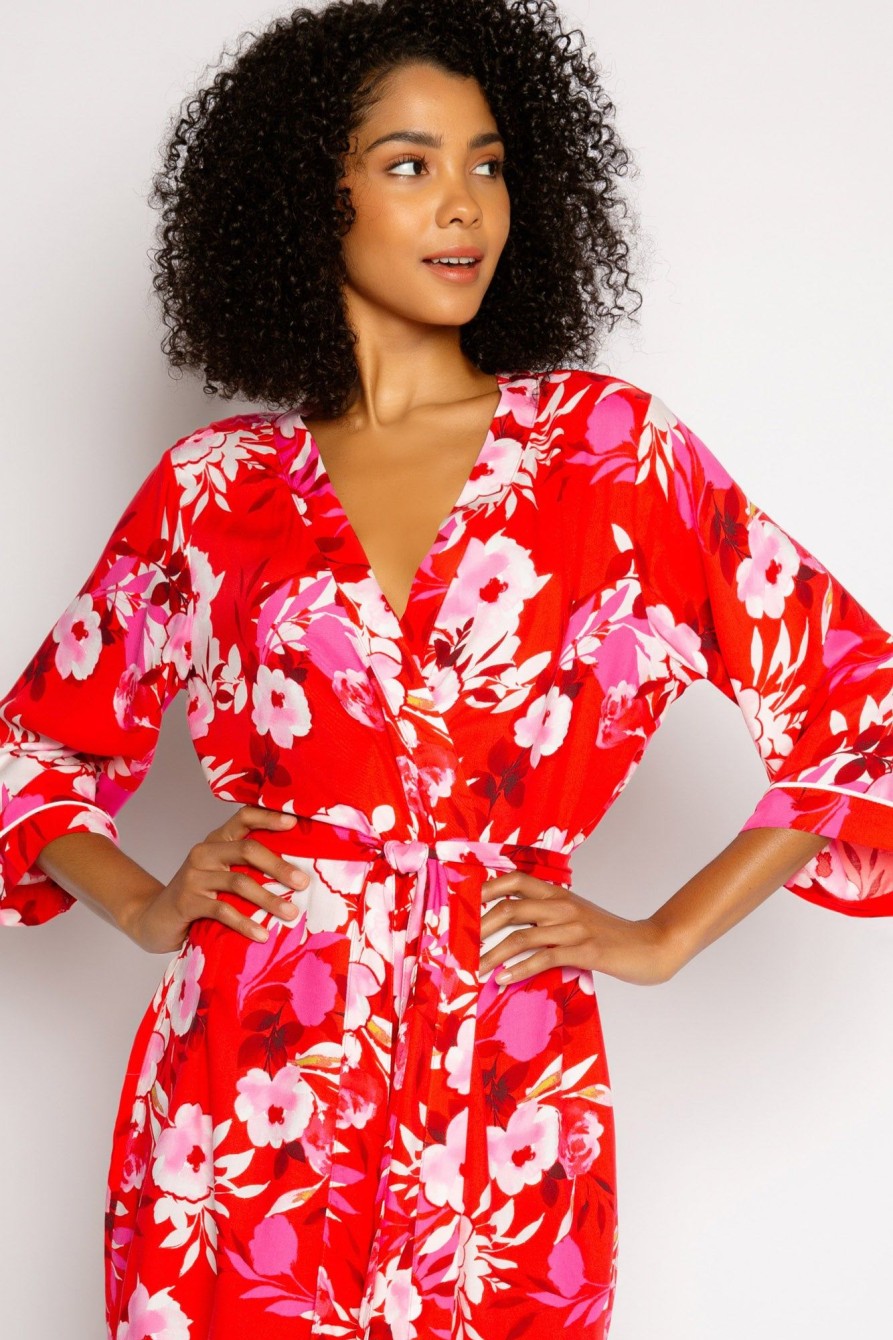 New Watercolor Bloom Robe Robes & Gowns