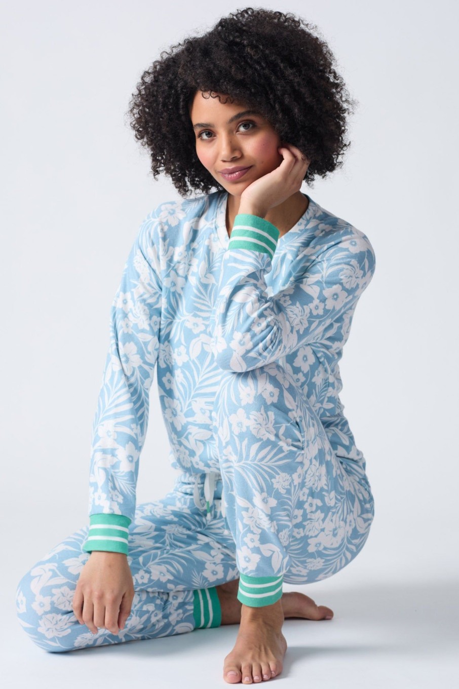 Clearance Ocean Breeze Lounge Set Loungewear