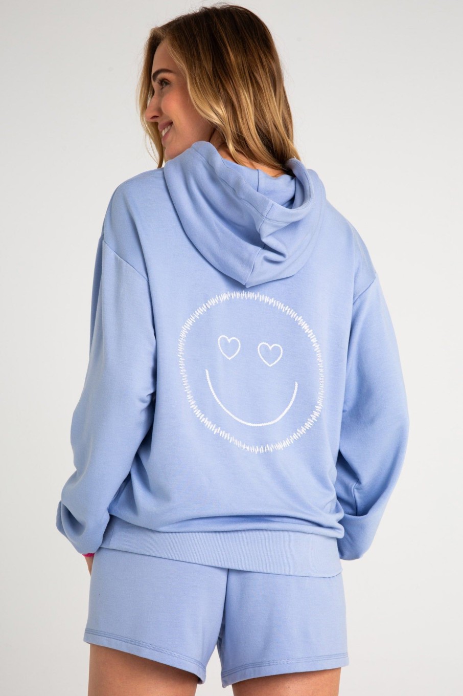 Wholesale Choose Happy Hoodie Loungewear