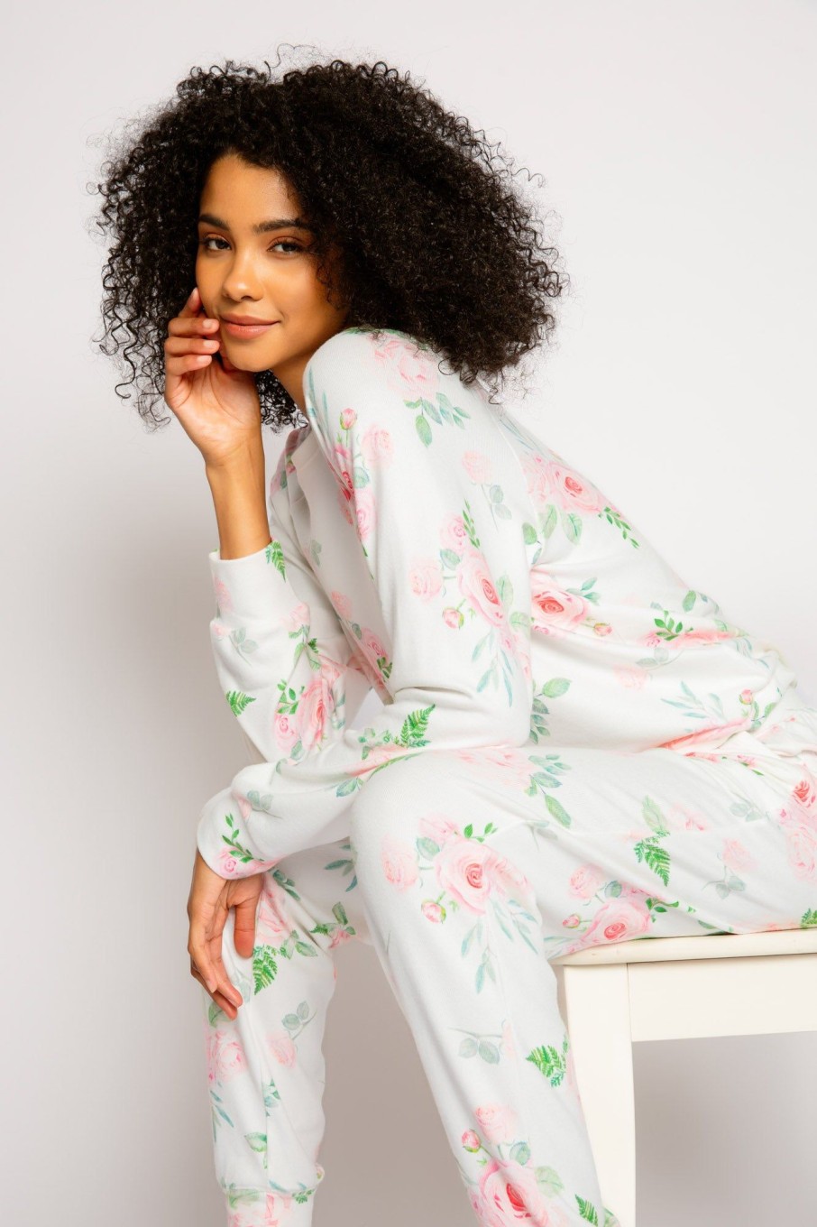 Best Garden Hearts Pj Set Pj Sets