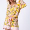 New In Full Bloom Pj Short Set Pj Sets