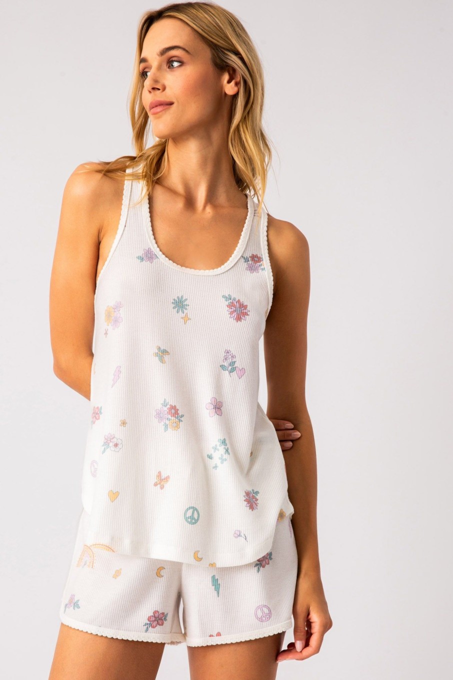 Clearance Livin In The Sunshine Tank Tops