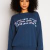 New Mad Love Long Sleeve Top Sweatshirts & Hoodies